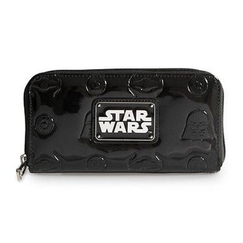 Star Wars Darth Vader Dark Side Black Patent Wallet